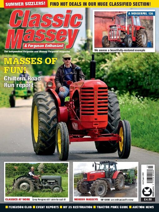 Kelsey Publishing Ltd作のClassic Massey & Ferguson Enthusiastの作品詳細 - 貸出可能